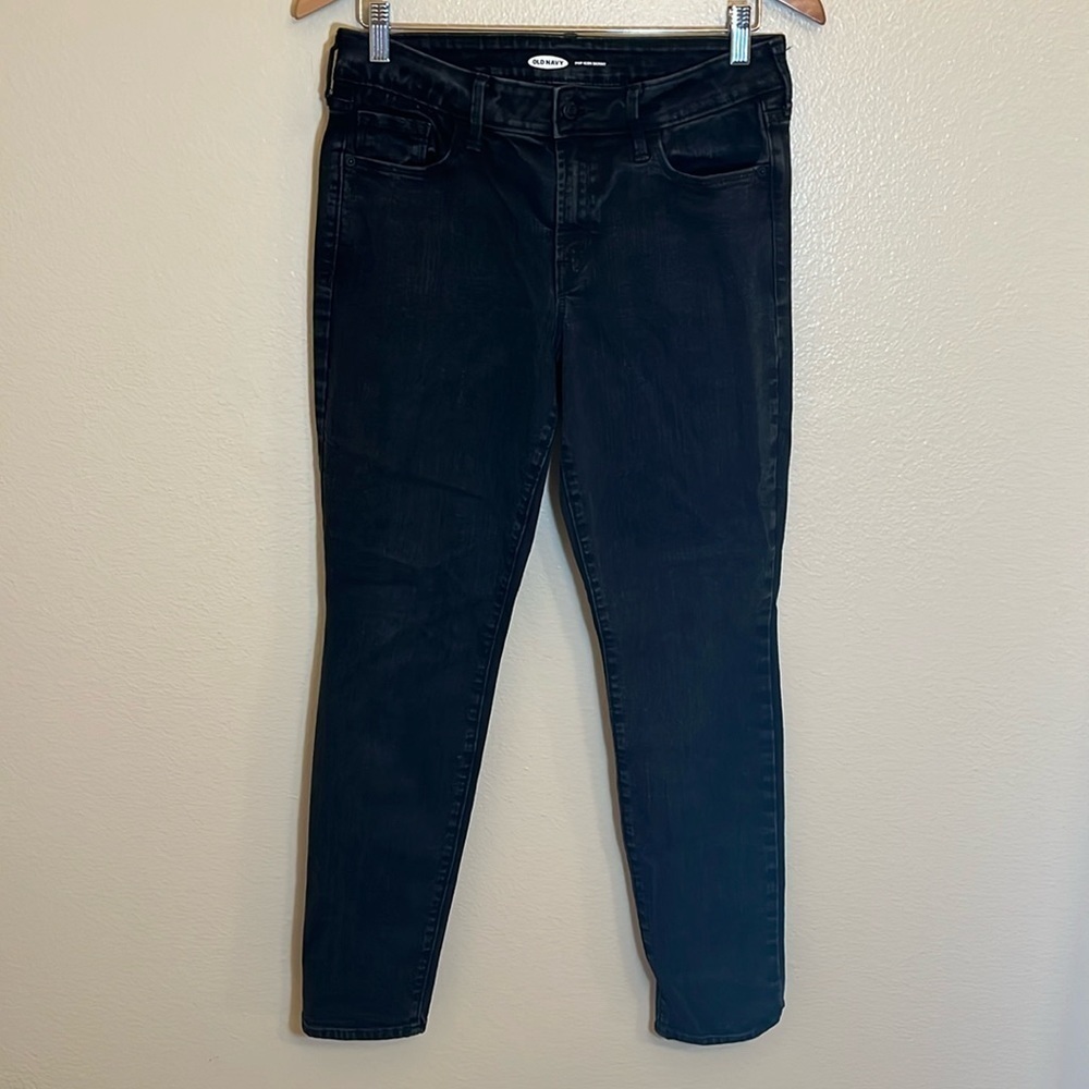 Old Navy Black Pop Icon Skinny Jeans
